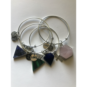 Crystal Intention Charm Bracelet