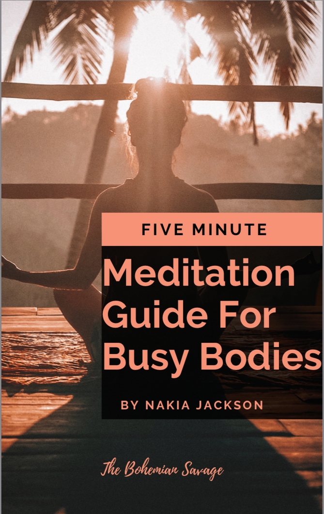 5 Minute Meditation Guide For Busy Bodies