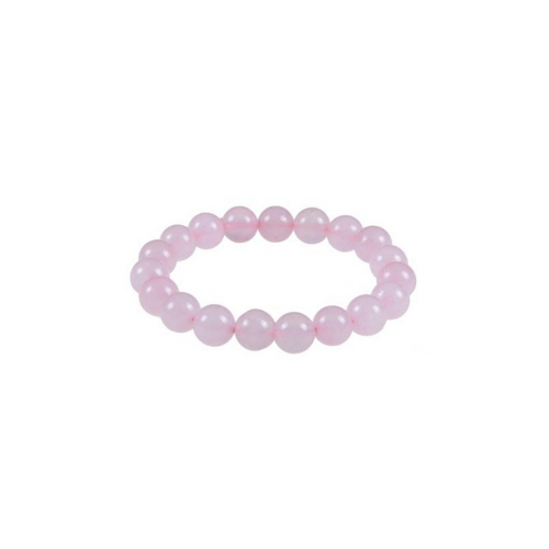 Rose Quartz Beaded Bracelet (8mm)