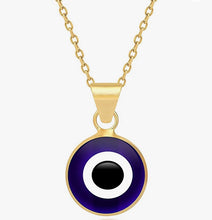 Load image into Gallery viewer, Petite Evil Eye Necklace