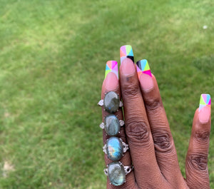 Labradorite Ring